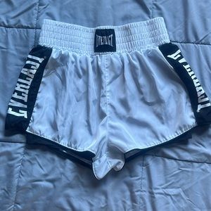 White Everlast Shorts